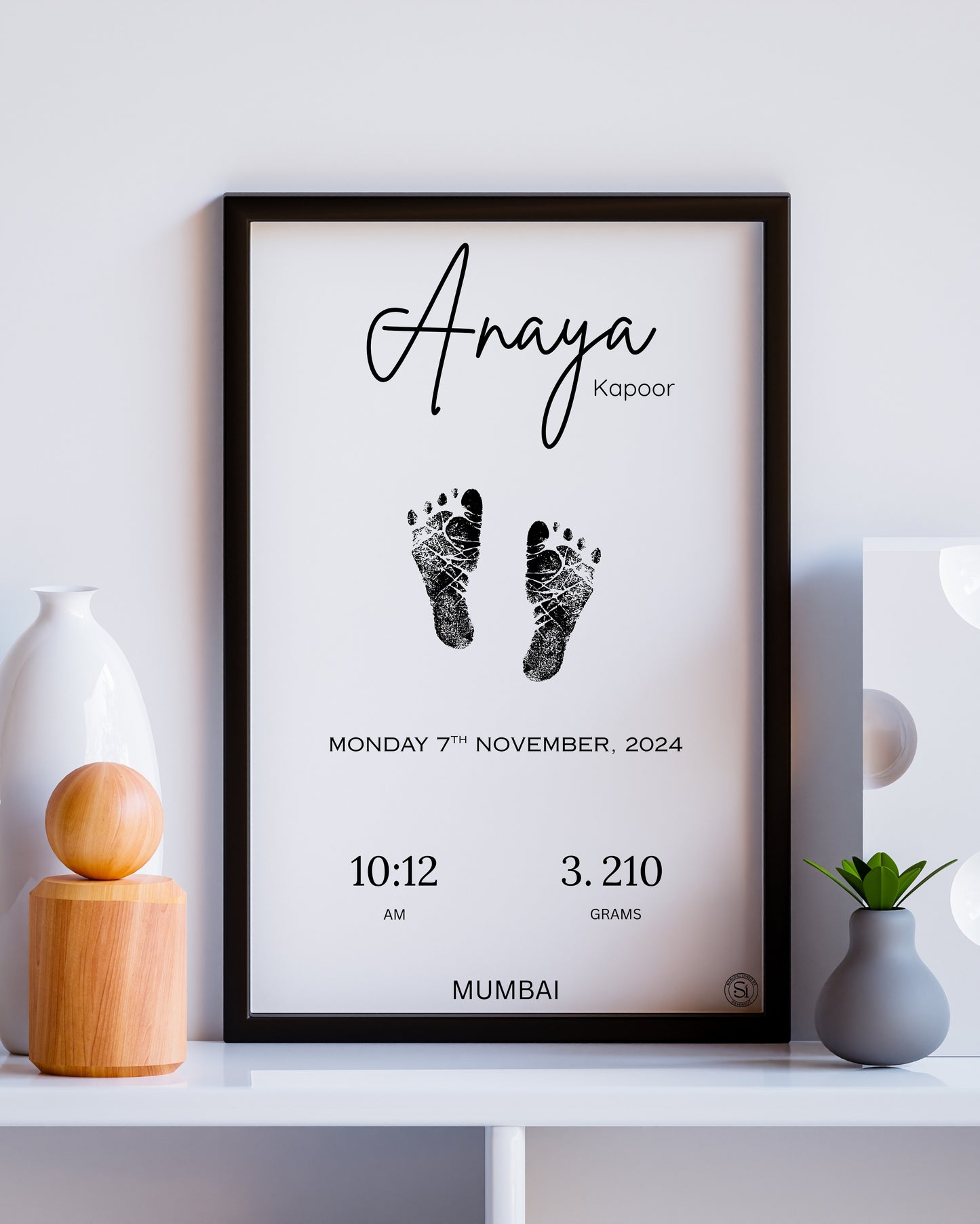 MOMENTS | Baby's memory wall frame