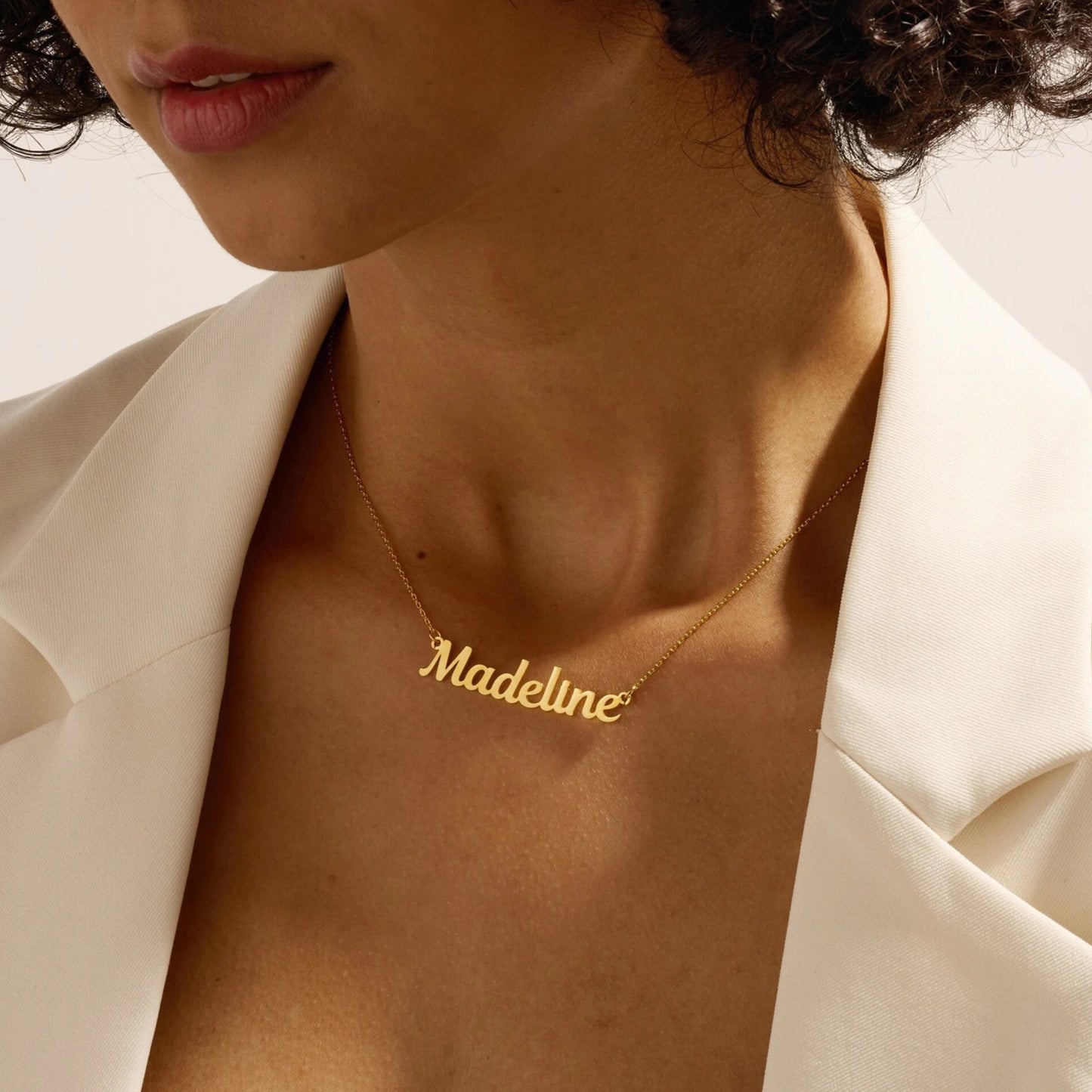 Personalised name necklace