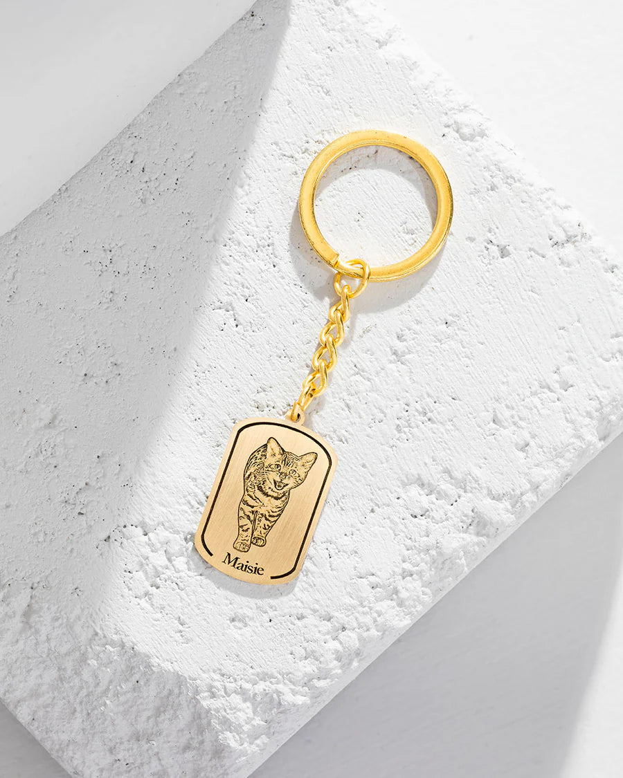 DogTag Keychain