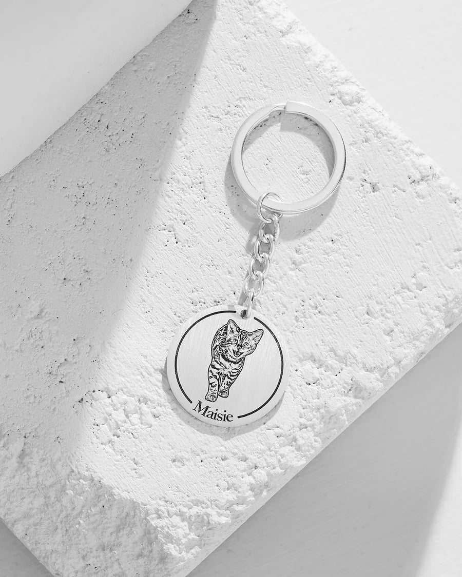 Medallion Keychain