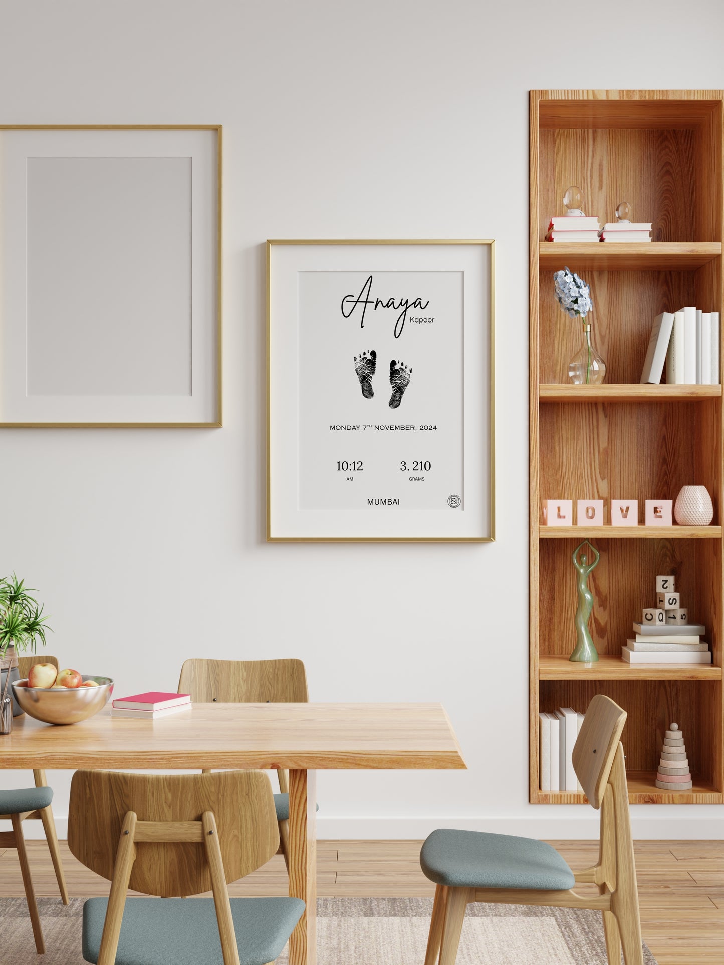 MOMENTS | Baby's memory wall frame