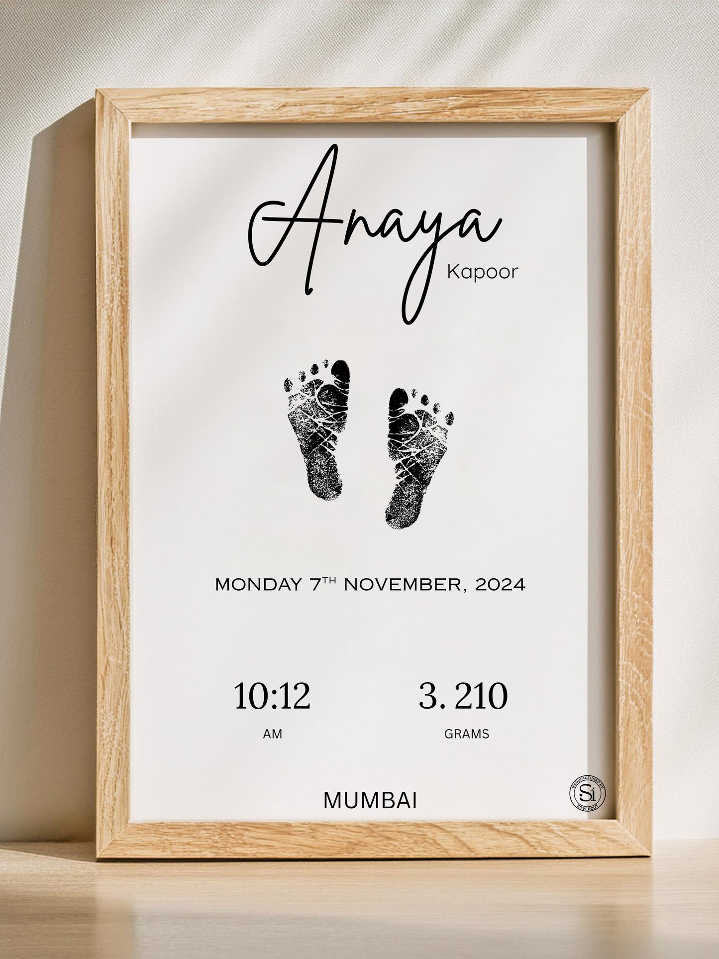 MOMENTS | Baby's memory wall frame