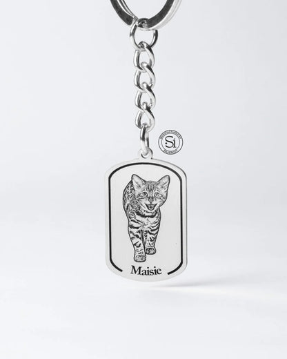 DogTag Keychain