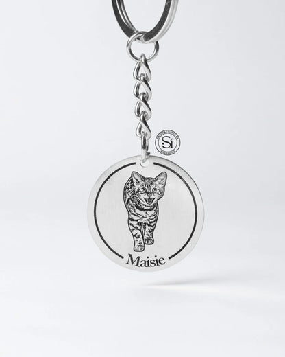 Medallion Keychain
