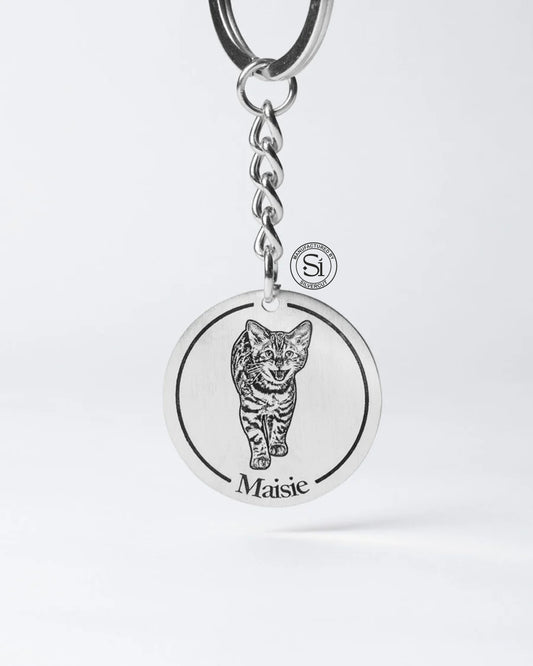 Medallion Keychain