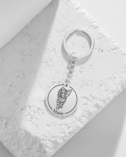 Medallion Keychain