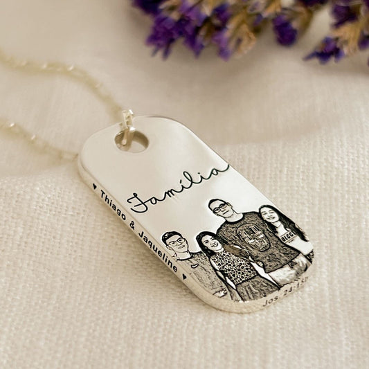 Personalised Tag necklace