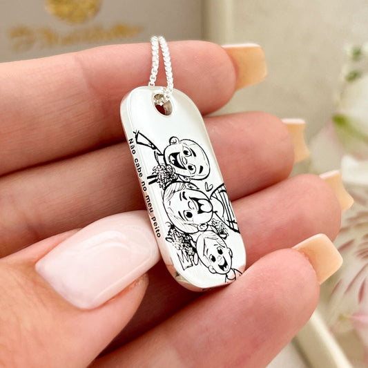Personalised Tag necklace