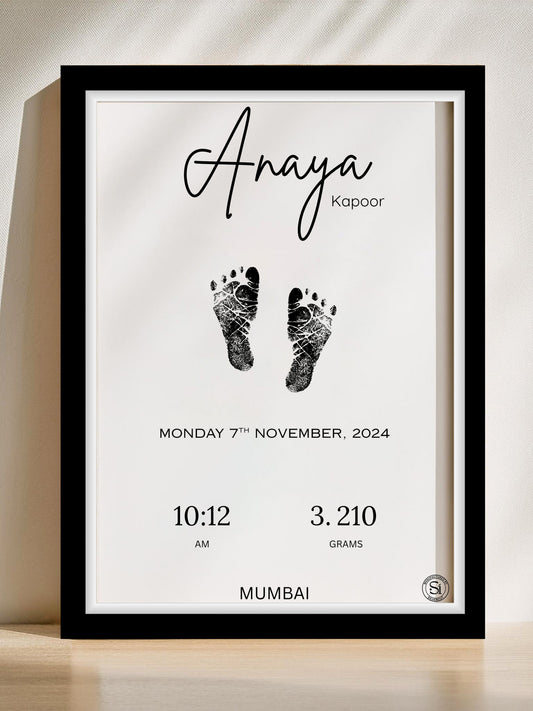MOMENTS | Baby's memory wall frame